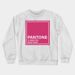 PANTONE 17-2624 TCX Rose Violet Crewneck Sweatshirt